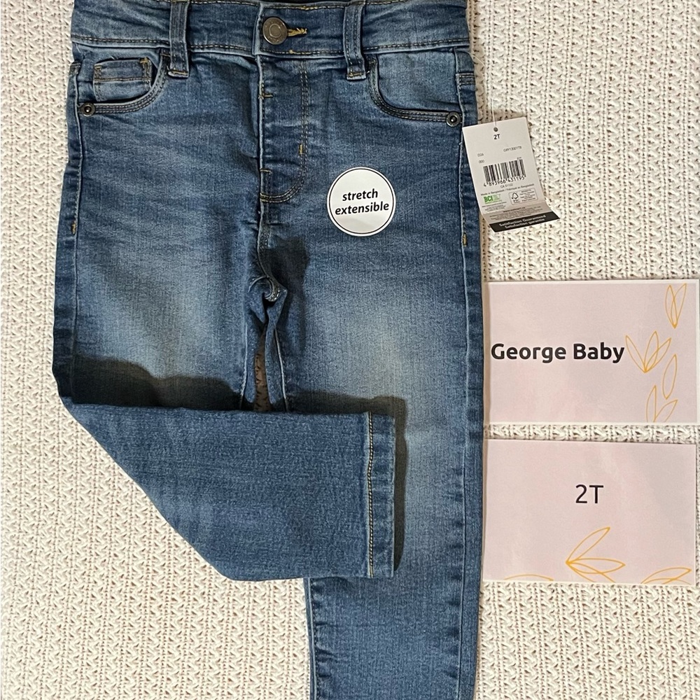 Blue Stretch Jeans